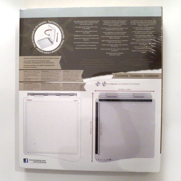 Tonic Studios Tim Holtz Stamp Platform - Picture 9 of 12